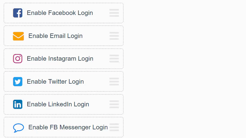 facebook login button vector