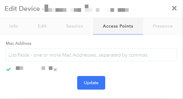 meraki vpn mac